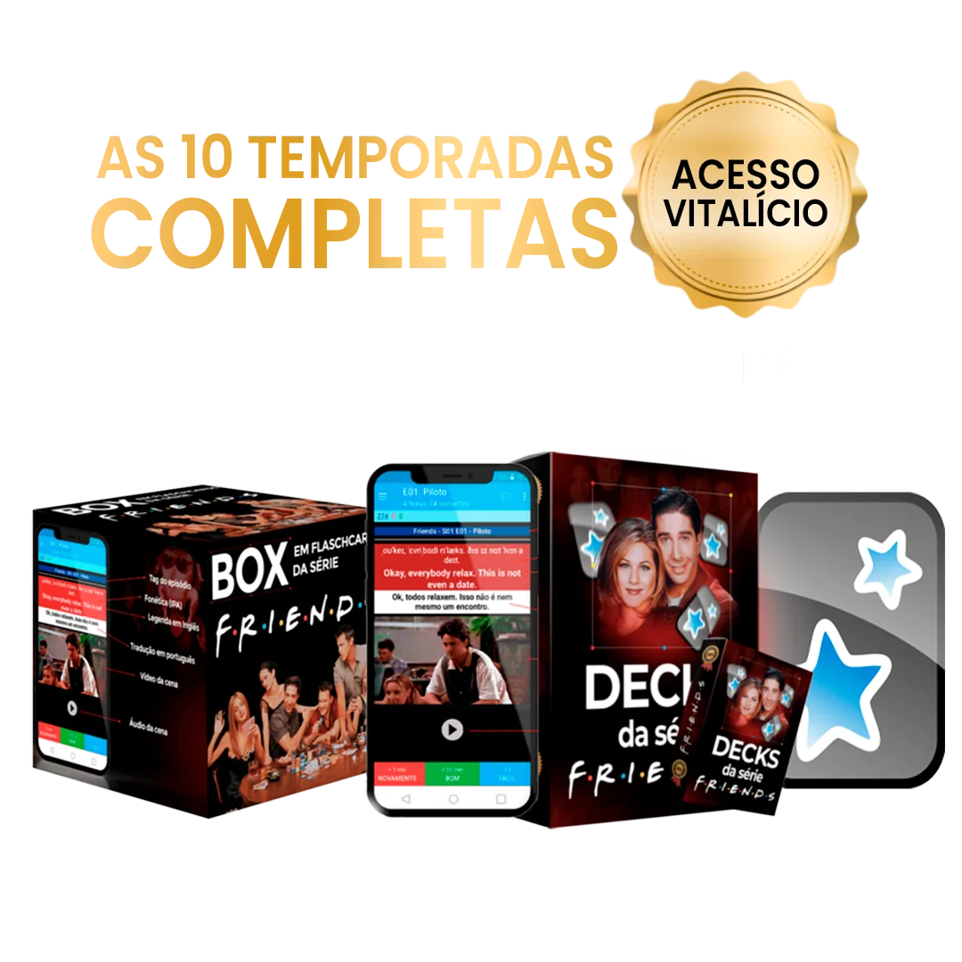 As 10 temporadas completas com acesso vitalício e 6 bônus incluídos
